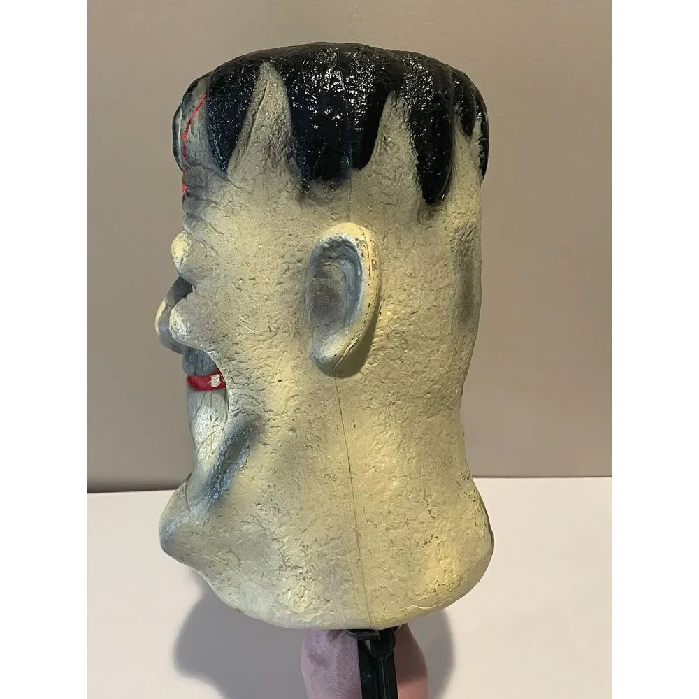 Vintage Frankenstein Head Blow Mold RARE 11